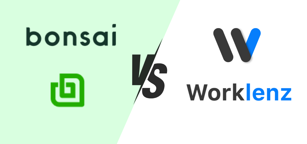 Worklenz vs Bonsai comparison for agency business management
