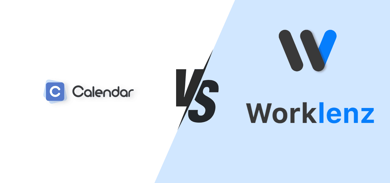 Worklenz vs Calendar.com comparison for project management and scheduling