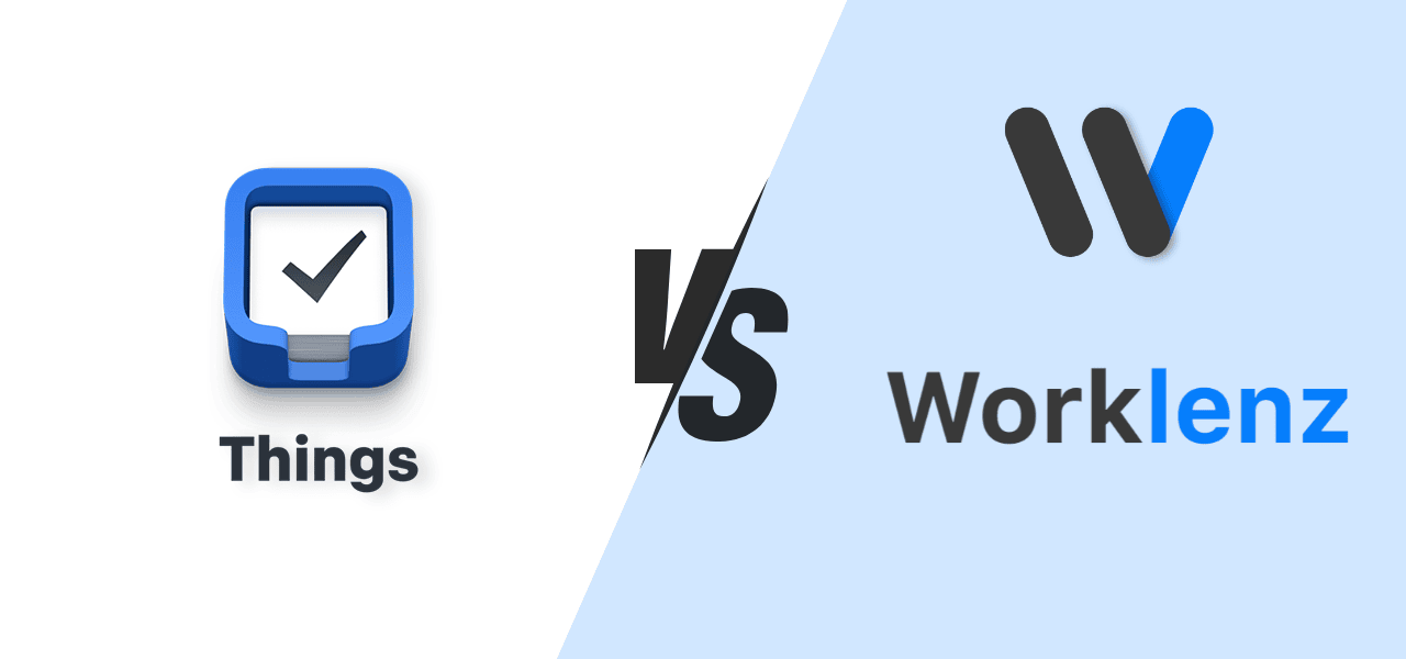 Worklenz vs Things 3 comparison for team project management
